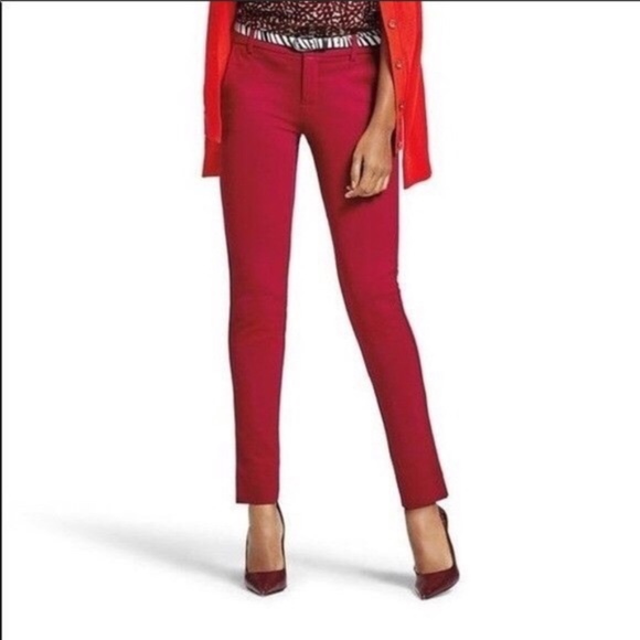 CAbi Pants - CAbi Ava Rhubarb Red Trouser Style #3201 NWT
